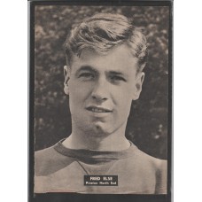 Signed picture of Fred Else the Preston North End footballer. 